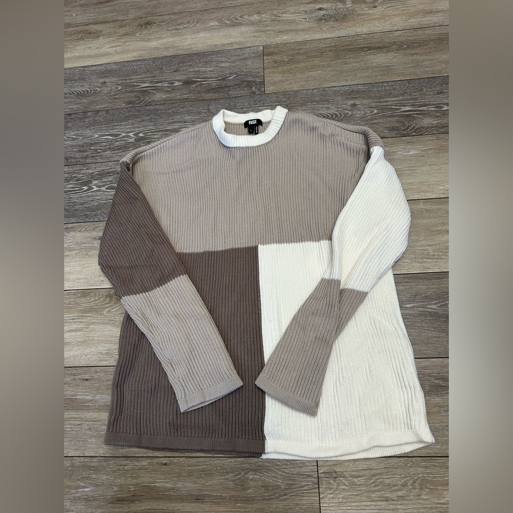 PAIGE Obispo Colorblock Jumper Sweater